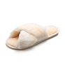 Fur Slippers House Slippers Womens Fur Ladies Fluffy Slippers Slides Sandals Female Shoes