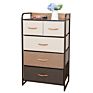 Furniture Storage Tower Unit for Bedroom Dresser with Drawers Storage