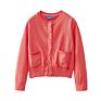 Gabby Loop Kids Children Girl Thin Spring Autumn Knitted Sweater Red Lace Embellished Cardigan for Child