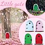 Garden Decoration Tiny Plain Faerie Pixie Elf Mini Wooden Fairy Door
