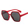 Girls Boys Polygon Kids Sunglasses Children Plastic Mirror Sun-Shading Eyeglasses Hexagon Sun Glasses Uv400 Protection