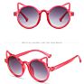 Girls Children Sunglasses Uv400 round Cat Shape Kids Funny Sunglasses