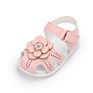 Girl's White Closed-Toe Princess Dress Shoes Infant Gigi Fisherman Baby Sandal Infant Size