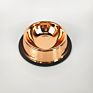 Gold Rose Copper Pet Bowls Stainless Steel Copper Dog Bowl