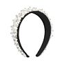 Graceful Baroque Style Crystal Headbands Retro Handmade Beaded Headbands Hair Accessories