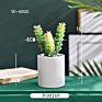 Green Individual Mini Faux Fake Artificial Succulent Cactus Plant Bonsai Succulent Assorted Set