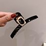 Hair Accessories South Korea East Gate Personality Geometric Hair Shark Clip Hairpin Net Red Temperament Design Accesso