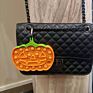 Halloween Pumpkin Fidget Sensory Mini Pop Fidget Toy, Kids Alphabet Food Level Silicone Push It Bubble Fidget Toy