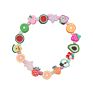 Handmade Clay Bead Jewelry Cute Leisure Holiday Style Fruit Star Bracelet