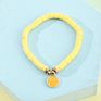 Handmade Colourful Smile Face Bracelets Polymer Clay Beads for Bracelet for Girls