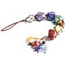 Handmade Natural Lapis Lazuli Crystal Car Hanging Ornaments for Home Decoration Feng Shui Ornament