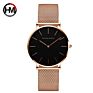 Hannah Martin Ch36 Simple Ladies Quartz Stainless Steel Casual Waterproof Wristwatch Watches for Women