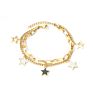 Hawaiian Pearl Kids Girl Charm Woman Bangle Star Stainless Steel Jewelry Bracelets