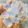 Healing Crystal Polished Opalite Tumbled Gemstone Opal Tumbled Stones Display for Home Decoration