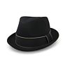 High-End Burgundy Short Brim Fedora 100% Wool Felt Hat Body For