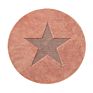 High Stars Pattern Soft Bathroom Carpets Water Absorbent round Doormat Shower Mats for Home Living