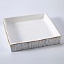 High Temperature Yayu Black and White Plate_ Gold Edge Square Plate Dishes Plates Ceramic Dinner Porcelain