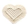 Home Creative Handmade Fringe Coasters for Drink Table Top Cup Mat Dinning Room Placemat for Home Decor