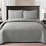 Home Textile 100% Microfiber Polyester Quilt Bedspread Set