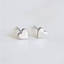 Hypoallergenic Love Ear Studs Post Simple Minimalist Earrings Tiny Cute Female 316L Stainless Steel Heart Stud Earrings
