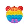 Ideas Colorful Popular Stress Relief Cute Cartoon Fidget Keychain Small Cartoon Wallet of Coin Purse Fidget