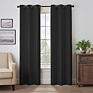 Ihome Heavy Blackout Window Curtains for the Living Room Drapes Navy Color Blackouts Curtain