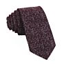 Imitation Wool Skinny Necktie Ties for Hand Made Plaid Necktie 6Cm