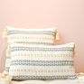 Innermor Chic Style Boho Home Decor Pillows with Tassels Faux Linen Nordic Pillow Covers