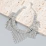 Ins Newest Layered Shiny Zircon Cz Fringe Anklet Gold Plated Crystal Tassel Anklets for Women Beach