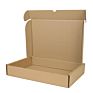 inside Printing Plain Brown Mailing Corrugated Kraft Tuck Top Cardboard Small Shipping Boxes