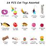 Interactive Set Plastic Cat Teaser Wand/Pole/Cat Tunnel/Feather Toy