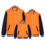 Jacket Plain Letter Man Sports Satin Bomber Baseball Jacket Men Jacket