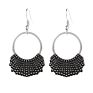 Jewelry Alloy Hoop Dissent Collar Earrings Rbg Dissent Earrings