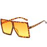 Jheyewear Plastic Big Square Oversized Colorful Women Men Sun Glasses Shades Sunglasses