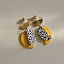 Juhu Indian Earrings Bohemian Jewelry Acrylic Cow Colorful Clay Cute Resin Earings for Women Earring