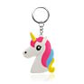 Keychain Cute Rainbow Unicorn Cartoon Key Holder Key Rings Gift for Girl Women Bag Pendant Accessories Jewelry