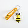 Keychains Little Bee Key Chain Creative Alligator Car Key Chain Car Key Chains