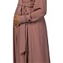 Khaki Wrap Dress Pregnant Breastfeeding Clothes Dress Pregnancy Dress