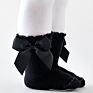Kids Socks Knotbow Toddlers Girls Bow Ankle Short Soft Cotton Baby Girl Solid Color Socks