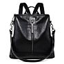 Korean Vegan Pu Leather Ladies Shoulder Bag anti Thief Backpack Bag Womens