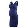 Ksy Women's Casual Maternity Dresses Sleeveless Bodycon Tank Dress Scoop Neck Mama Clothing