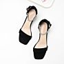 Ladies High Heels Transparent Glass Women Sandal Slipper Feminine High Heels Shoe