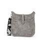 Ladies Vintage Vegan Leather Pu Crossbody Messenger Bag