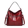 Large Capacity Women Shoulder Crossbody Bags Leather Tote Bag