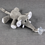 Large Doll Baby Boy Girl Dummy Pacifier Chain Clip Plush Animal Toys Soother Nipples Holder (Not Include Pacifier)