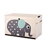 Large Toy Box Chest Storage with Fliptop Lid Collapsible Kids Toys Boxes Bins Organizer for Playroom Closet Home Organization