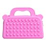 Last Design Ladies Chain Crossbody Fidget Cute Chain Silicone Pop It Purse and Handbag