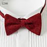 Last Design Mens Tuxedo Wool Bow Ties for Men Handmade