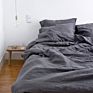 Linen Bedding Sets Customized Solid Colors Flax Linen Bed Sheet Set