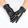 Lining Female Real Durable Lambskin Sheepskin Leather Gloves Women For